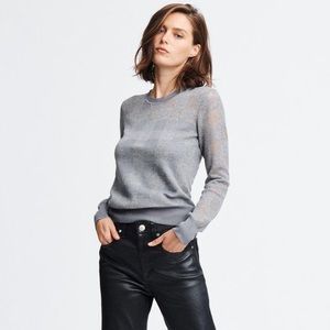 Rag&Bone Charlotte Grey Crew